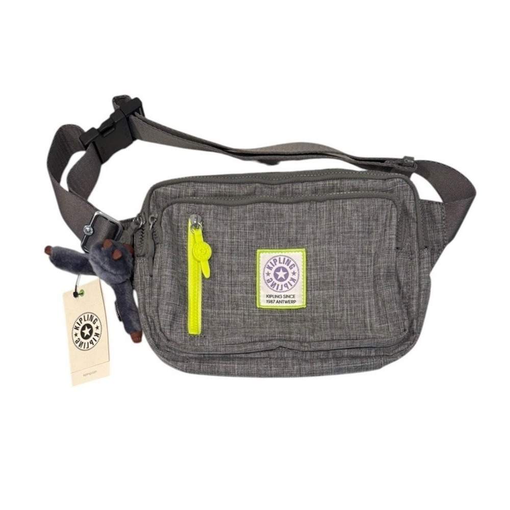 Kipling Tarry Fanny Pack Hip Waist Travel Bag Polyester KI2167 $74